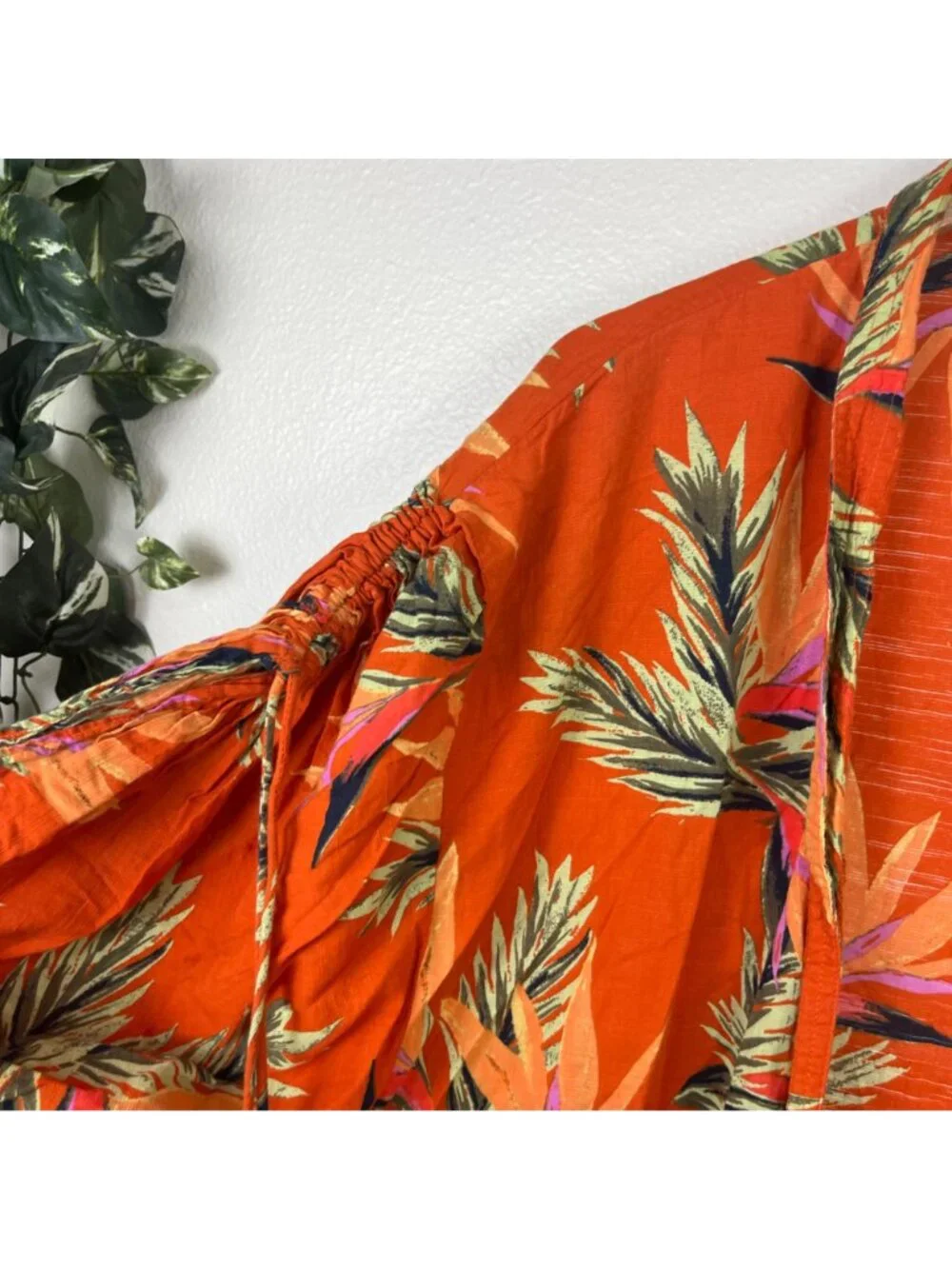 Free People Intimately Read My Palm Kimono Terracotta Women’s Size M
